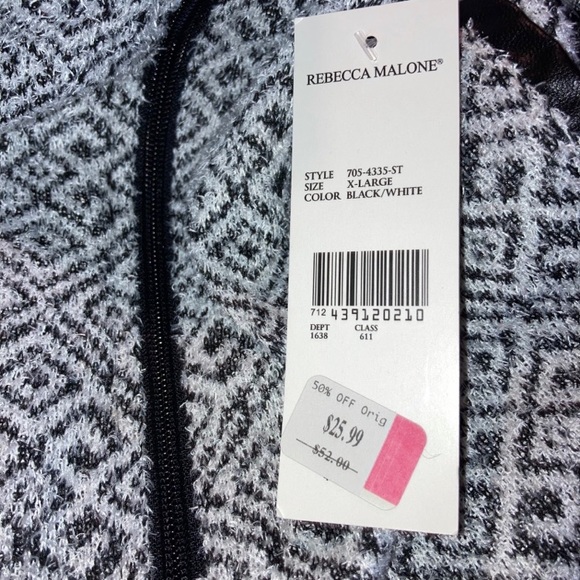 Rebecca Malone Sweater Jacket - Picture 7 of 7
